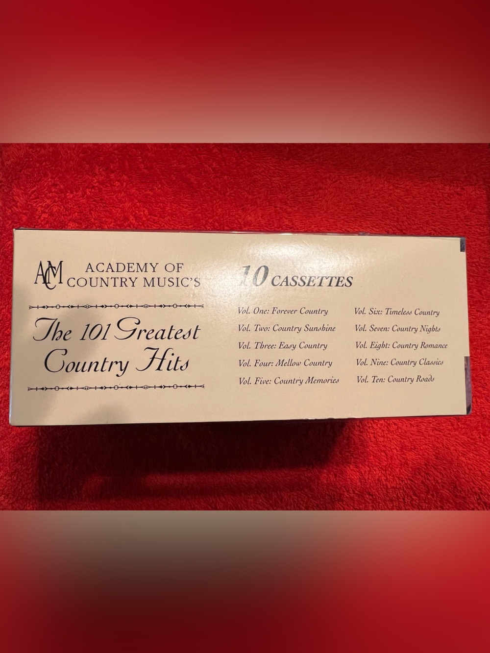 Academy of Country Music - The 101 Greatest Country Hits (10 Cassettes)